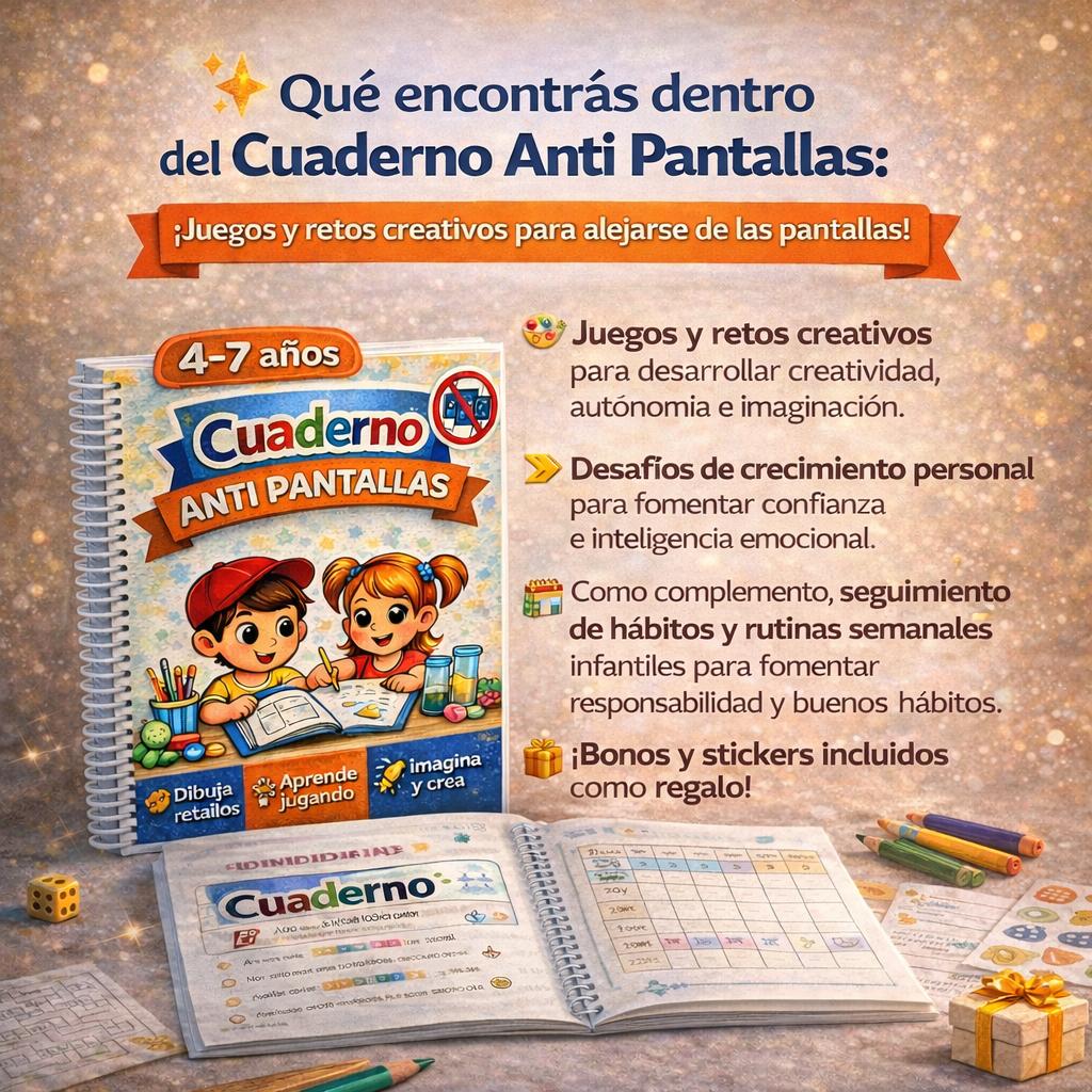 Cuaderno Anti Pantallas