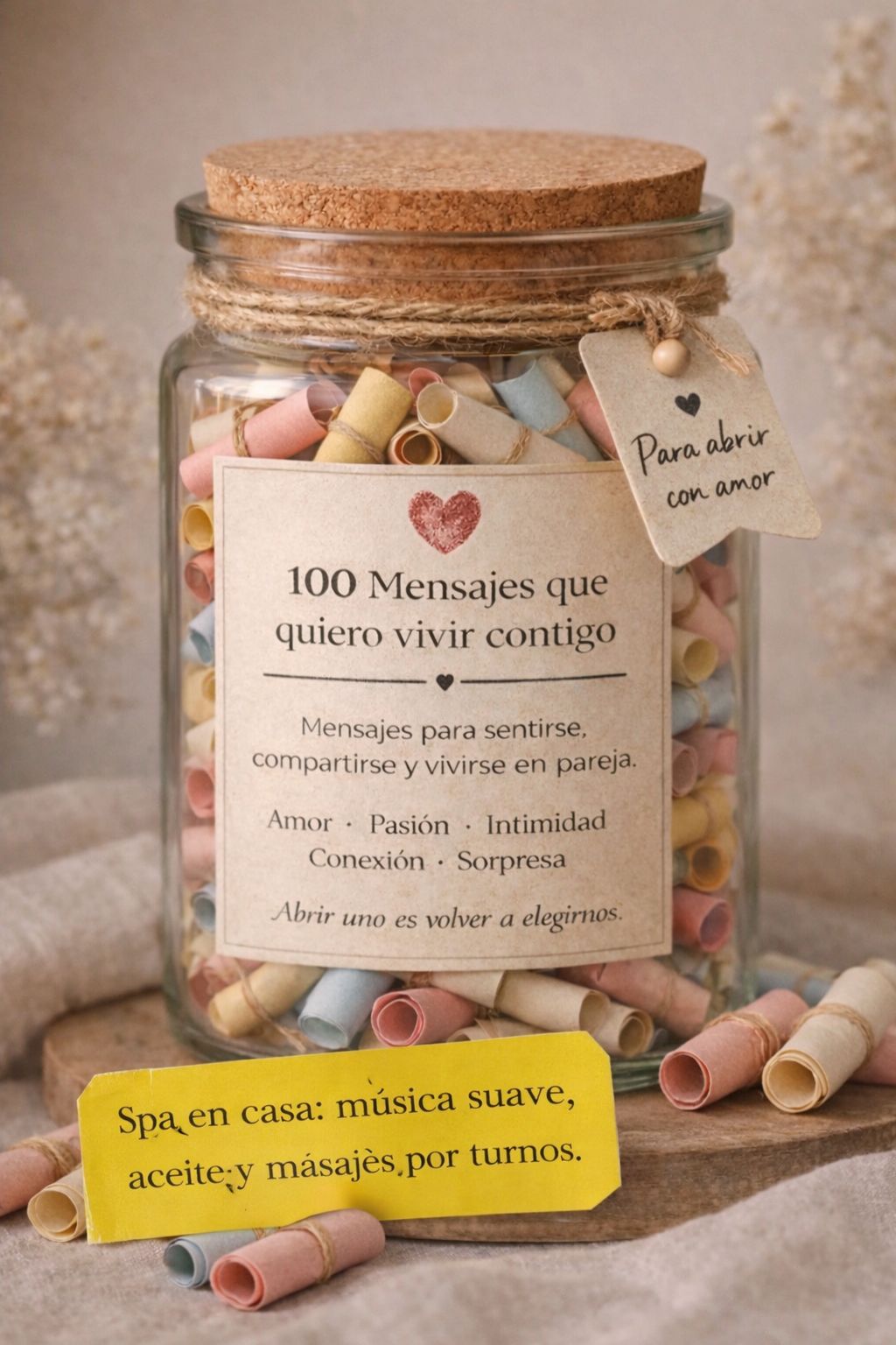 100 Mensajes para Vivir en Pareja