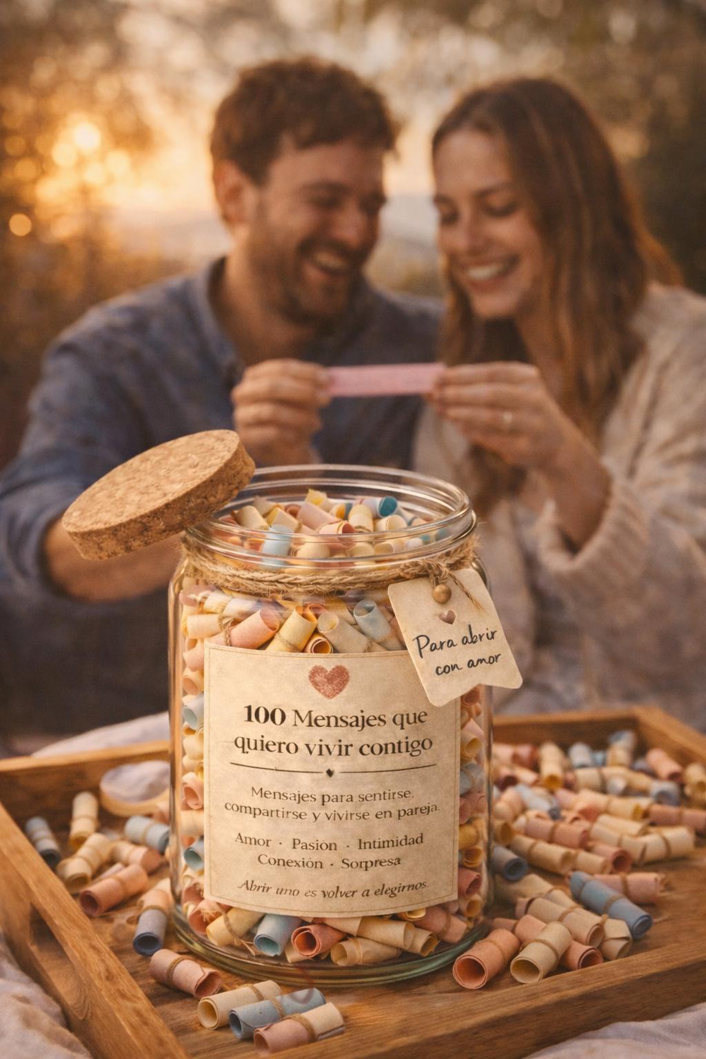 100 Mensajes para Vivir en Pareja